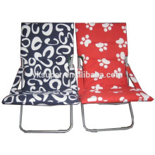 Plegable silla de playa reclinable silla de sol para el diseño de colores